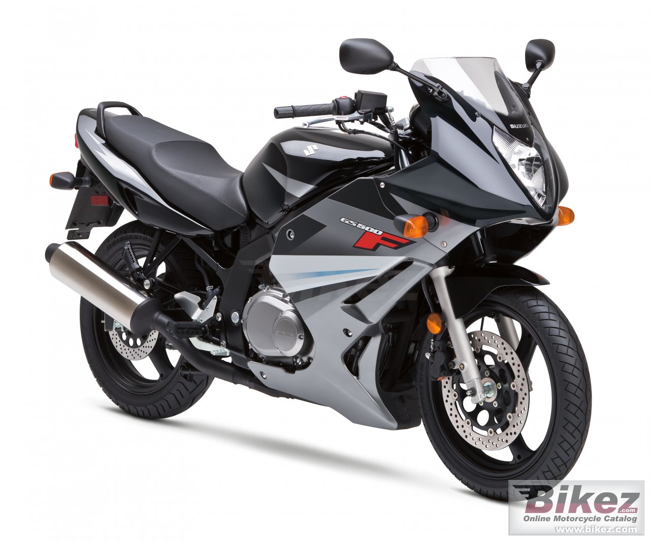 Big Suzuki gs500f picture and wallpaper from Bikez.com